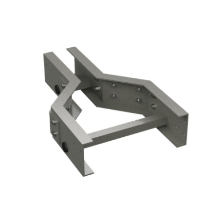 GLC15430R | Переходник центральный 400/300, H150, стеклопластик