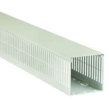 Короб перфорированный, серый TD 25x50