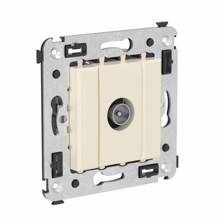 4405523 | Розетка TV оконечная в стену, Avanti, Ванильная дымка-1
