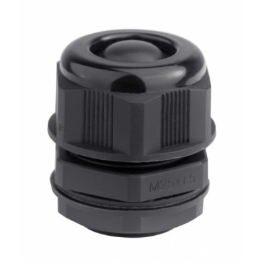 53M6335 | Кабельный ввод, IP68, M63, с мембраной, черный, для кабеля d.29-35mm