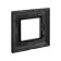 4407852 | Рамка из металла, "Avanti", графитовая, 2 модуля