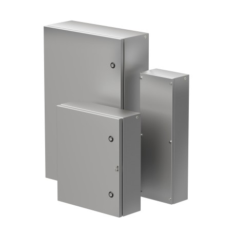 EJBS20E46391 | Взрывозащищенный корпус из нержавеющей стали серии EJBS AISI 304 460х390х150мм (с дверцей)