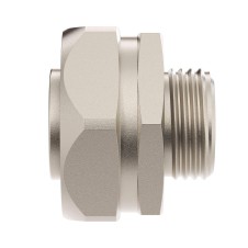 Муфта металлорукав-коробка DN26, М25х1.5, наружная резьба