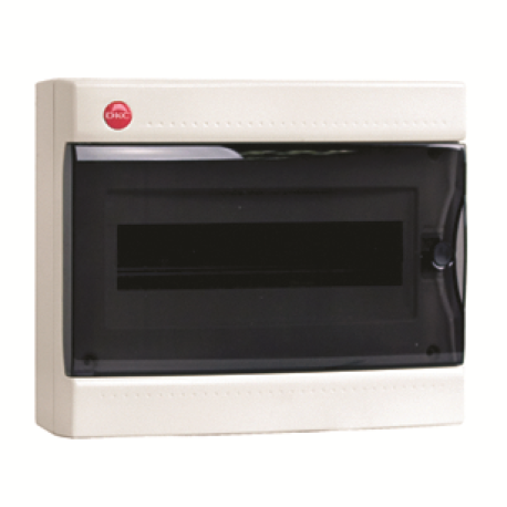 84712 | Щиток настенные с дверцей 12 мод., IP41, белый, с усиленным клеммным блоком 1х87312