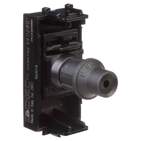 4402501 | Розетка TV оконечная модульная, "Avanti", "Черный квадрат", 1 модуль-3