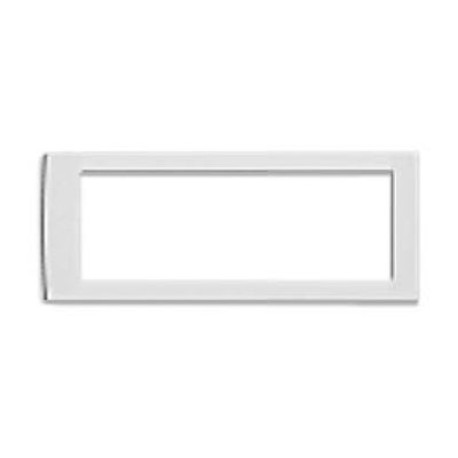 F00015G | Рамка универсальная на 6 модулей, цвет серый металлик