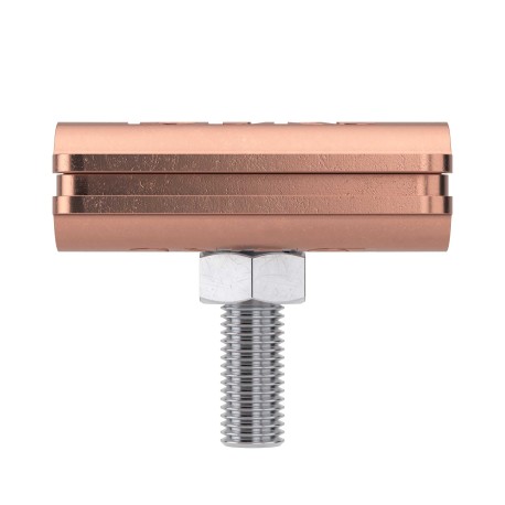 NG3107CU | Соединитель пруток-пруток параллельный с разделительной пластиной, медь-1