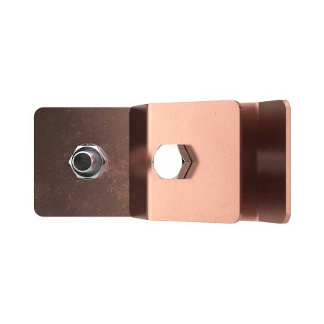 ND2308CU | Держатель прутка на водостоке с болтом, медь-3