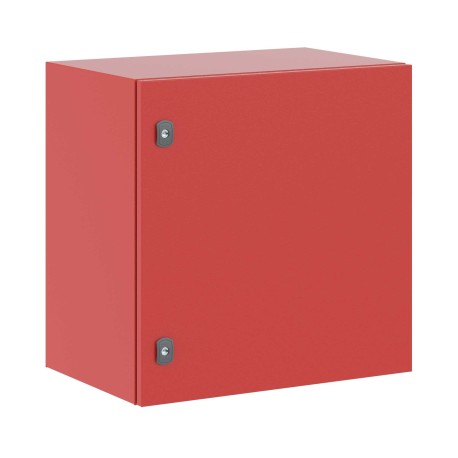 R5ST0664-RAL3000 | Корпус сварной навесной серии ST с М/П размер 600*600*400мм (В*Ш*Г), RAL3000