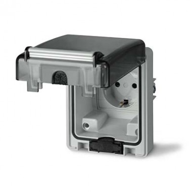 DIS5706407 | Розетка для скрытого монтажа. Компактная. Защита IP66 с вставленной вилкой