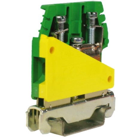 ZTO110 | TE.4/6/O, зажим для заземления желт.зелен 6 кв.мм