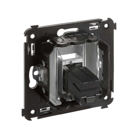 4404303 | USB 3.0 розетка одинарная в стену, тип А-А, Avanti, Закаленная сталь-3