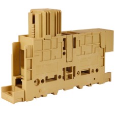 GPM.150/BC/FIX, силовой зажим шина/кабель бежевый 150 кв.мм/ крепление на плату