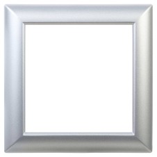 Рамка-суппорт "Avanti" для "In-liner Front", серебристый металлик, 2модуля