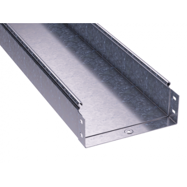 35052INOX | Лоток неперфорированный 100х80, L2000, толщ. 0,7 мм, нержавеющее
