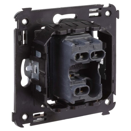 4404113 | Переключатель одноклавишный в стену, "Avanti", "Закаленная сталь"-3