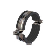 Хомут для средних нагрузок 1/4", c изоляцией