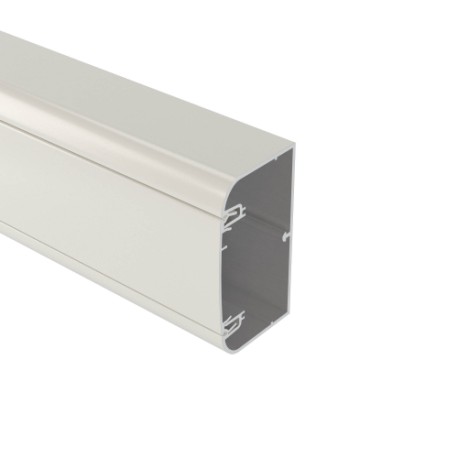 11199 | Алюминиевый кабель-канал 110х50 мм (с 1 крышкой), цвет белый