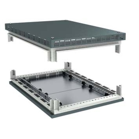 R5KTB88H50IT | Комплект, крыша перфорованная и основание, для шкафов CQE, 800 x 800 мм