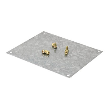 653015 | Монтажная пластина из оцинк. стали 254х210 мм, для коробок 294х244 мм