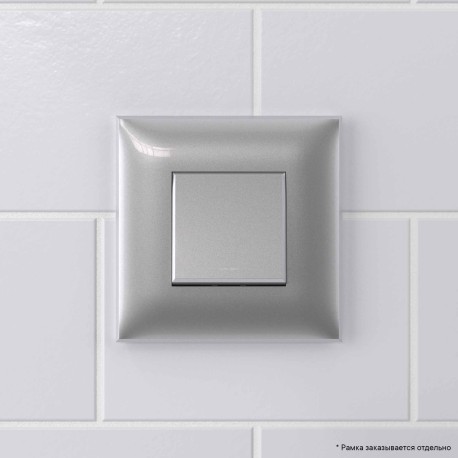 4404123 | Инвертор одноклавишный в стену, "Avanti", "Закаленная сталь"-5