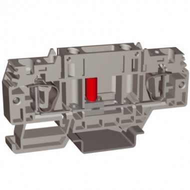 ZHB100GR | HSCB.4GR, тестовый с разъединителем, серый , 4 кв.мм