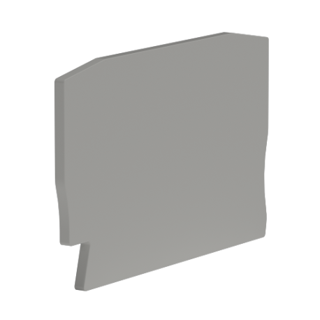 ZEFC201GR | Крышка для клеммы 2 точки подключения на 2,5 кв.мм