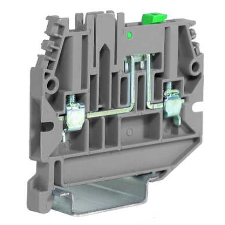 ZCBS02GR | CBS.2/GR Клемма с ножевым размыкателем. 2,5 кв.мм., 1 уровень, винт