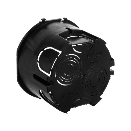 59301 | Подрозеточная коробка для сплошных стен, черная, под 2 модуля-3