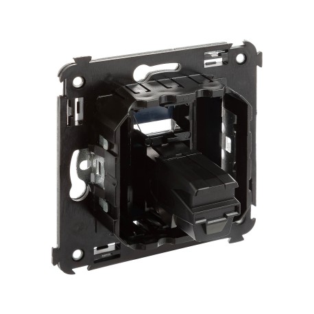 4402253 | HDMI розетка одинарная в стену, тип А-А, Avanti, Черный квадрат-3