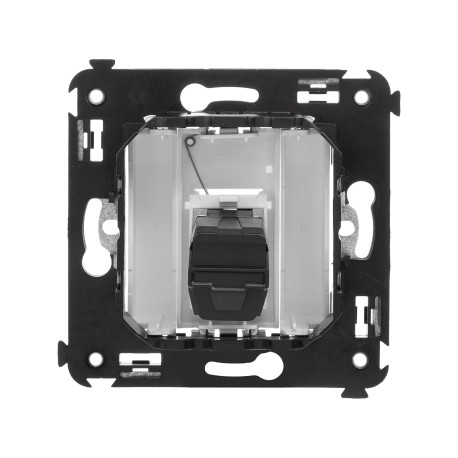 4400303 | USB 3.0 розетка одинарная в стену, тип А-А, Avanti, Белое облако-2