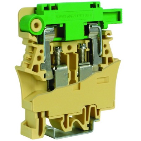 ZFP948 | FPL.10/C48, держатель предохранителя 10кв.мм бежевый с LED 48В