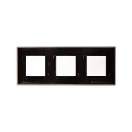 4424906 | Рамка Avanti, Серый жемчуг, 3 поста (6 мод.)-2