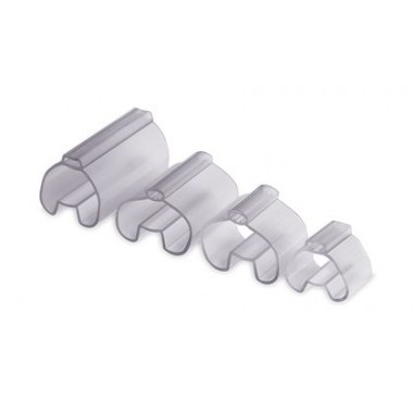 TUB3004FL | Трубочка прозрачная для гибкой маркировки, 6,0-10,0 мм, длина 30 мм.