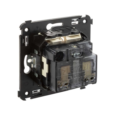 4405003 | Розетка в стену, 2P+E, с з/ш, "Avanti", "Ванильная дымка"-3