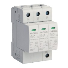 УЗИП, класс II, 3-полюсный, L1-L2-L3-PEN, 40кА