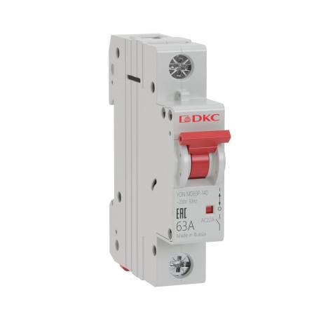 MD63P-163 | Выключатель нагрузки модульный YON MD63P 1P 63А