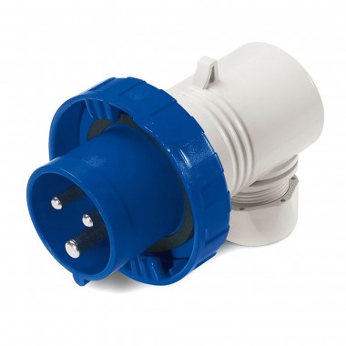 DIS2263233 | Вилка кабельная угловая IP67 32А 2P+E 230В