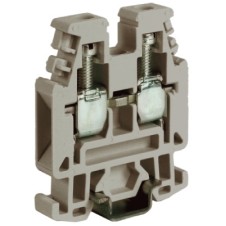 RP.4/6GR, проходной зажим 4 кв.мм серый