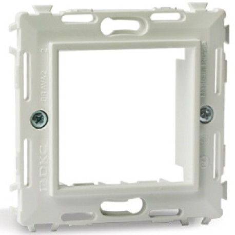 75020SL | Каркас на 2 модуля (одноместный), слоновая кость, RAL9001