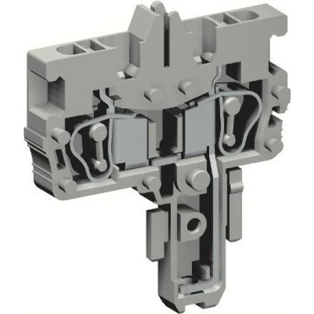 ZHVP910GR | Разъем типа гнездо, с пружинным зажимом на 2 контакта для клемм типа HVPC. Серый. 2,5 кв. мм.