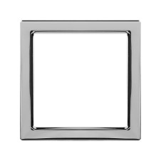 Декоративная вставка для рамок из натуральных материалов Avanti хром, 1 пост (2 мод.)