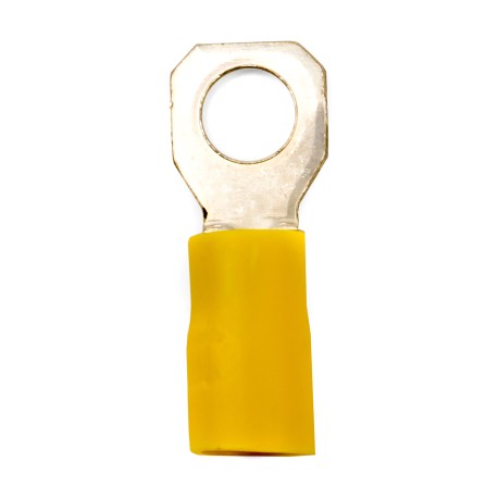 2C6P | Наконечник с отверстием под винт и изолир.фланцем 2,5-6 кв.мм 6,2 мм (НКИ)-1