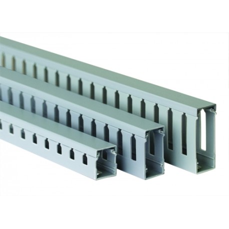 00674RL | Короб перфорированный, серый RL75 15x40