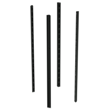 Стойки вертикальные, В=2000мм, без дополнительных креплений, 4шт RAL9005