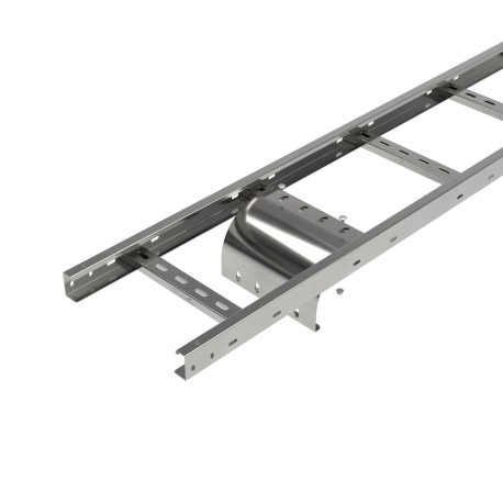 IEP30KC | Пластина вывода кабеля для лестничных лотков осн.300мм (с метизами), нержавеющая сталь-2