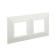 4400854 | Рамка из металла, "Avanti", белая, 4 модуля