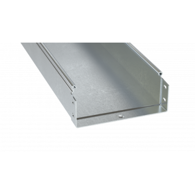 SNH30810ZL | Лоток неперфорированный 100х80, L=3000, 2.0мм, цинк-ламельное