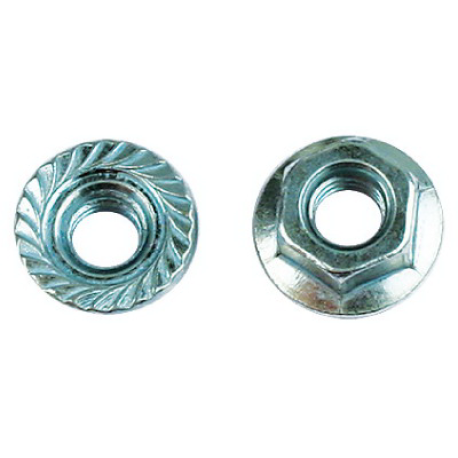 CM101200INOX | Гайка с насечкой препятствующей откручиванию, М12, DIN6923, нержавеющее