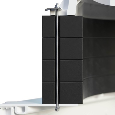 600100 | Монтажный набор крепления колец и люков-7